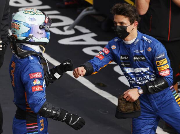 Daniel Ricciardo, Lando Norris Daniel Ricciardo, Lando Norris