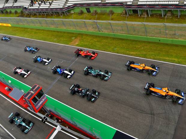 Daniel Ricciardo, Lando Norris, Lance Stroll, Valtteri Bottas, George Russell, Carlos Sainz Daniel Ricciardo, Lando Norris, Lance Stroll, Valtteri Bottas, George Russell, Carlos Sainz
