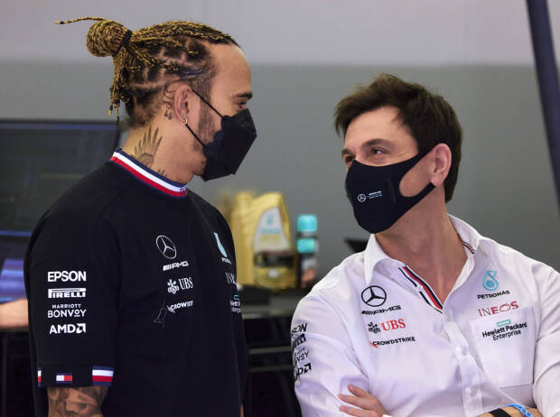 Lewis Hamilton, Toto Wolff