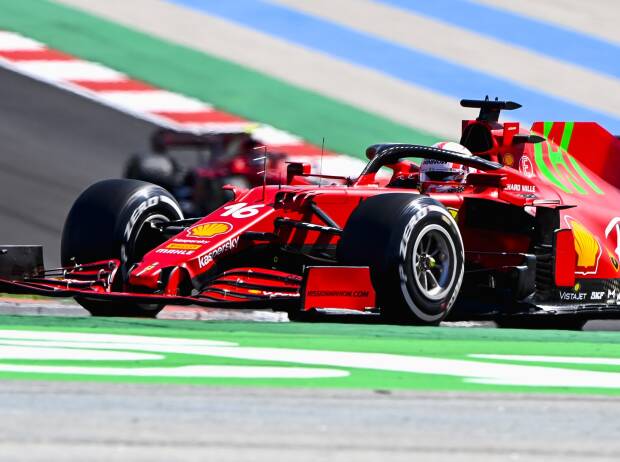Foto zur News: Ferrari in Portimao: Mediumreifen "eine sehr schlechte Entscheidung"