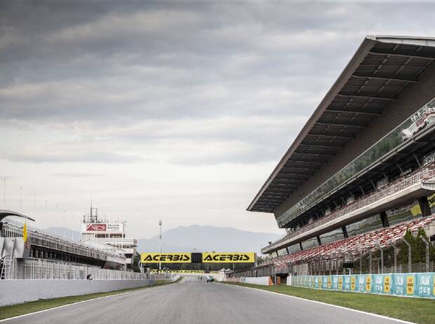 Barcelona Strecke Tribüne Barcelona Strecke Tribüne