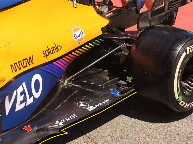 Foto zur News: Formel-1-Technik: Was hinter McLarens neuestem Update steckt