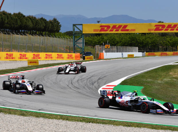Mick Schumacher, Nikita Masepin, Antonio Giovinazzi Mick Schumacher, Nikita Masepin, Antonio Giovinazzi