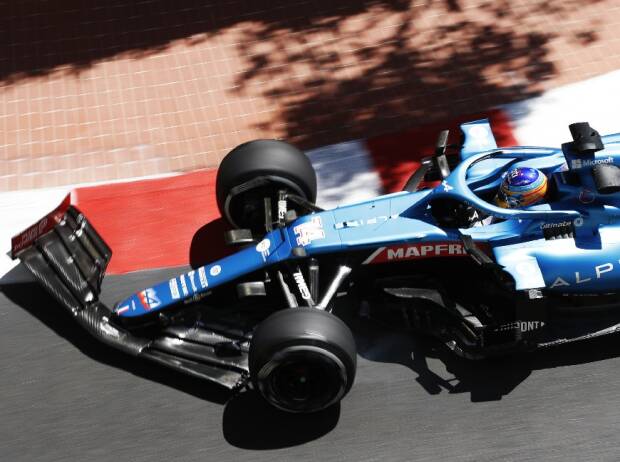 Fernando Alonso Unfall Monaco