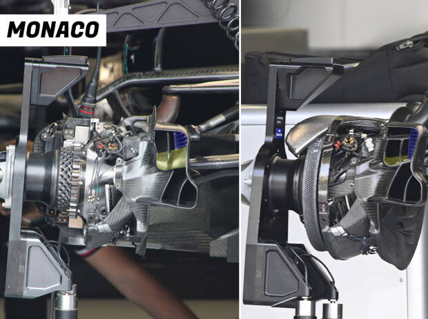 Foto zur News: Formel-1-Technik: Das Mercedes-Upgrade, das in Monaco nicht zum Sieg reichte