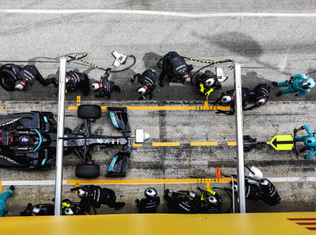 Foto zur News: Formel-1-Technik: Wie konnte der Stopp von Bottas 43 Stunden dauern?