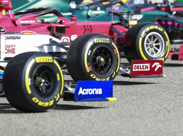 Formel-1-Reifen von Pirelli