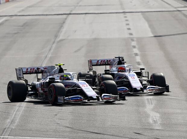 Mick Schumacher, Nikita Masepin Mick Schumacher, Nikita Masepin