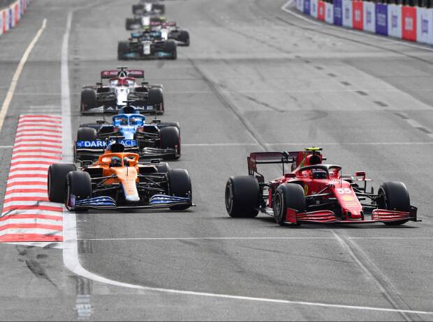 Carlos Sainz, Daniel Ricciardo, Fernando Alonso Carlos Sainz, Daniel Ricciardo, Fernando Alonso