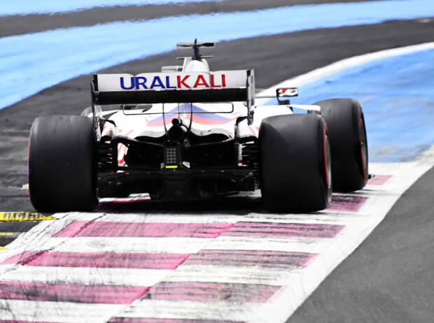 Nikita Masepin (Haas) im Qualifying von Le Castellet