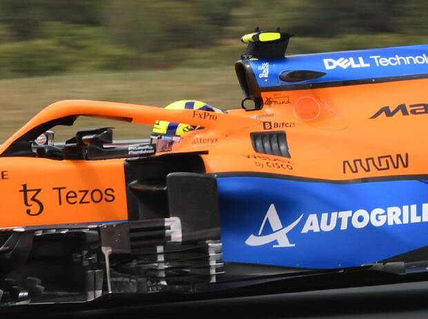 Foto zur News: Formel-1-Technik: Ein McLaren-Update im Mercedes-Style