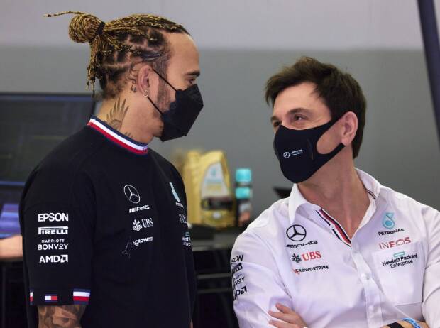 Lewis Hamilton, Toto Wolff Lewis Hamilton, Toto Wolff