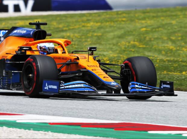 Daniel Ricciardo im McLaren MCL35M beim Steiermark-Grand-Prix 2021 in Spielberg