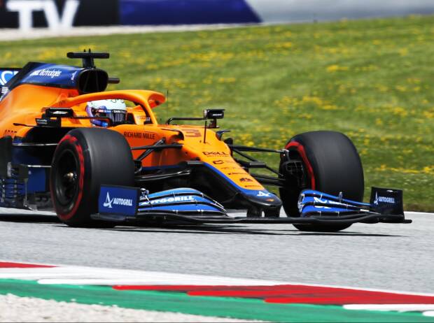 Daniel Ricciardo im McLaren MCL35M beim Steiermark-Grand-Prix 2021 in Spielberg Daniel Ricciardo im McLaren MCL35M beim Steiermark-Grand-Prix 2021 in Spielberg