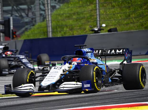 George Russell (Williams) beim Großen Preis der Steiermark der Formel 1 am Red Bull Ring in Spielberg George Russell (Williams) beim Großen Preis der Steiermark der Formel 1 am Red Bull Ring in Spielberg
