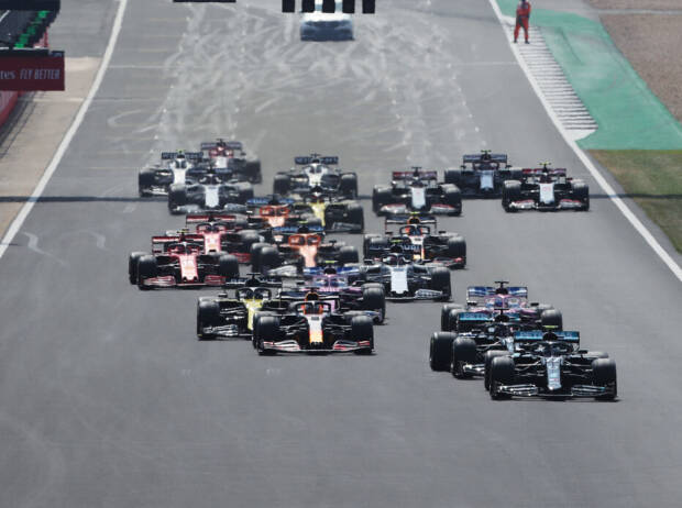 Startzum Großen Preis von Großbritannien in Silverstone Startzum Großen Preis von Großbritannien in Silverstone