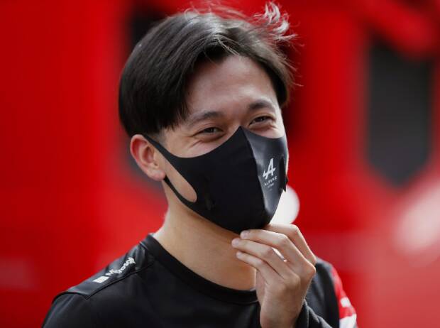 Guanyu Zhou (Alpine) beim Großen Preis von Österreich der Formel 1 auf dem Red-Bull-Ring in Spielberg Guanyu Zhou (Alpine) beim Großen Preis von Österreich der Formel 1 auf dem Red-Bull-Ring in Spielberg
