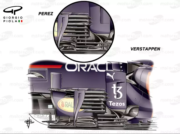 Foto zur News: Formel-1-Technik: Diese Updates hat Verstappen in Österreich erhalten