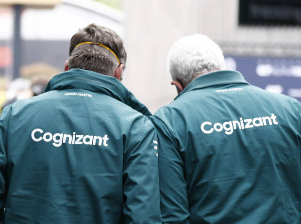 Otmar Szafnauer und Lawrence Stroll Otmar Szafnauer und Lawrence Stroll