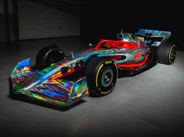 Formel-1-Auto 2022 für das neue Technische Reglement