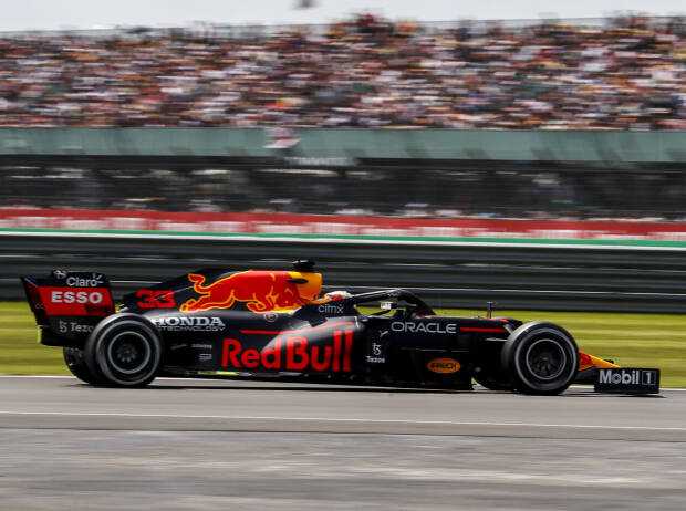 Max Verstappen (Red Bull) im ersten Freien Training zum Grand Prix von Großbritannien in Silverstone 2021 Max Verstappen (Red Bull) im ersten Freien Training zum Grand Prix von Großbritannien in Silverstone 2021