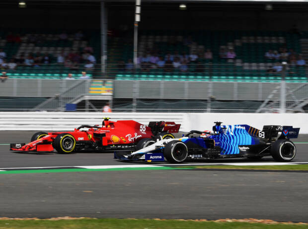 George Russell, Carlos Sainz George Russell, Carlos Sainz