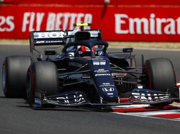 Pierre Gasly (AlphaTauri) auf dem Hungaroring in Ungarn Pierre Gasly (AlphaTauri) auf dem Hungaroring in Ungarn