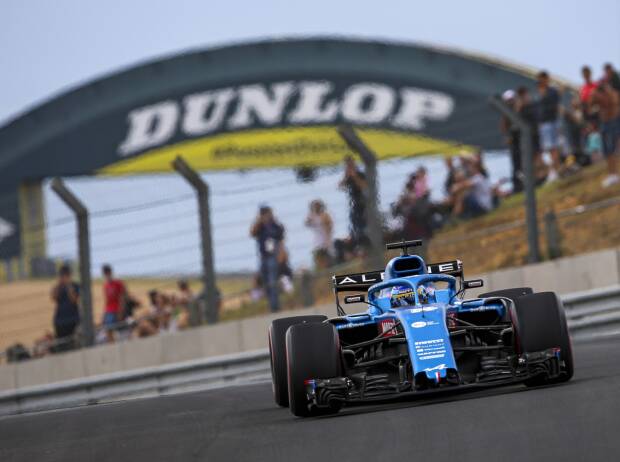 Foto zur News: Fernando Alonso: Formel 1 in Le Mans unter drei Minuten?
