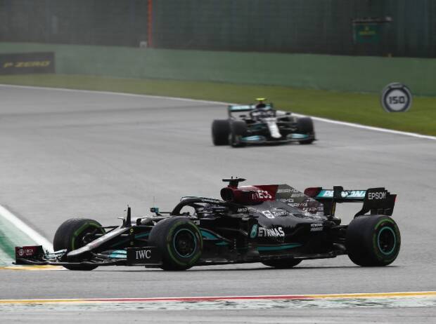 Lewis Hamilton (Mercedes) beim Großen Preis von Belgien der Formel 1 in Spa-Francorchamps