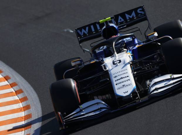 Nicholas Latifi im Williams FW43B im Qualifying zum Grand Prix der Niederlande der Formel 1 2021 in Zandvoort Nicholas Latifi im Williams FW43B im Qualifying zum Grand Prix der Niederlande der Formel 1 2021 in Zandvoort