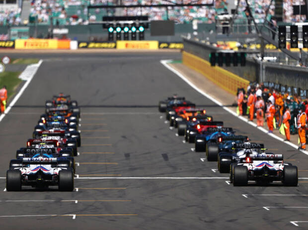 Startaufstellung zum GP Großbritannien 2021 in Silverstone Startaufstellung zum GP Großbritannien 2021 in Silverstone