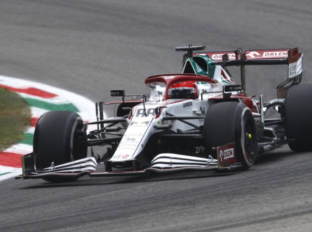 Robert Kubica im Alfa Romeo C41 im Training zum Grand Prix von Italien der Formel 1 2021 in Monza Robert Kubica im Alfa Romeo C41 im Training zum Grand Prix von Italien der Formel 1 2021 in Monza