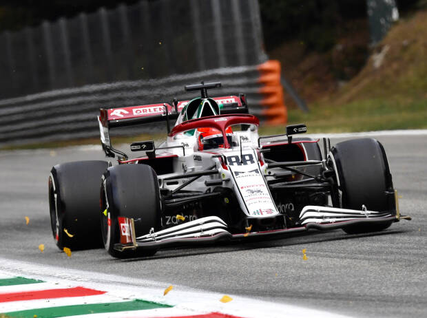 Robert Kubica (Alfa Romeo) im Qualifying zum Formel-1-Rennen von Italien in Monza 2021