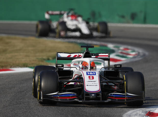 Nikita Masepin (Haas VF-21) im Formel-1-Sprint von Monza 2021