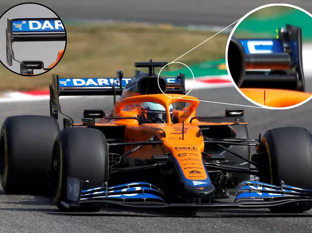 Foto zur News: Formel-1-Technik: Der Goldgriff von McLaren beim Set-up in Monza