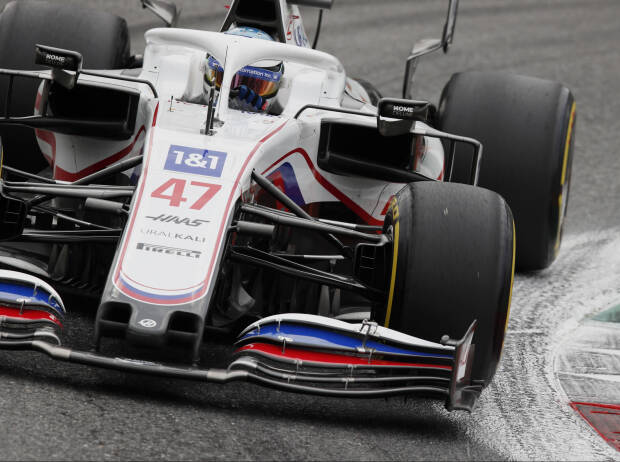 Mick Schumacher (Haas) beim Grand Prix von Italien in Monza 2021 Mick Schumacher (Haas) beim Grand Prix von Italien in Monza 2021
