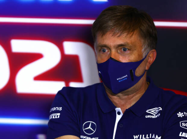 Williams-Teamchef Jost Capito bei einer FIA-Pressekonferenz Williams-Teamchef Jost Capito bei einer FIA-Pressekonferenz