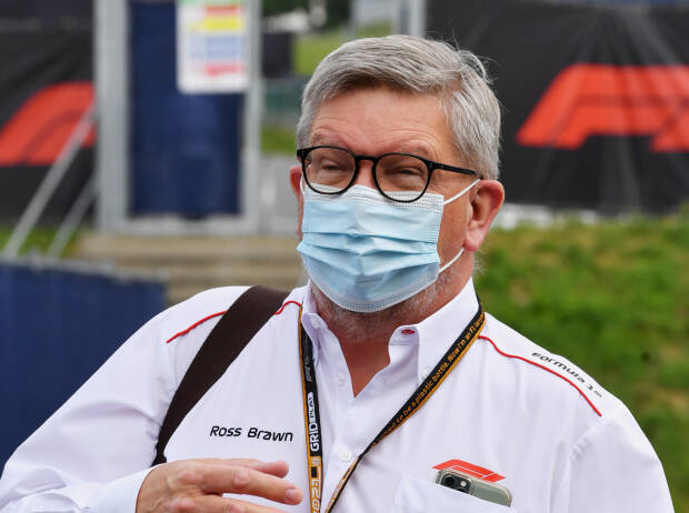 Formel-1-Sportchef Ross Brawn im Paddock von Spielberg in Österreich