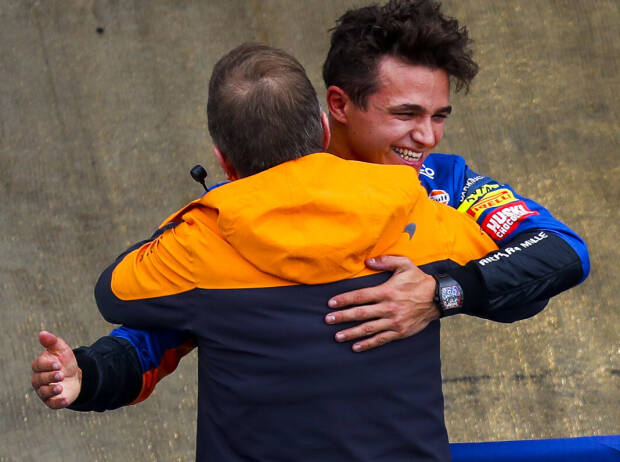Andreas Seidl, Lando Norris