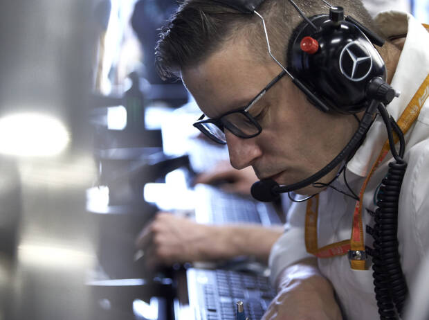 Peter Bonnington, Renningenieur von Lewis Hamilton bei Mercedes