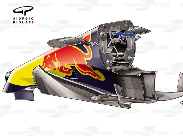 Foto zur News: Formel-1-Technik: Wie sich Red Bull und Mercedes beim S-Schacht unterscheiden