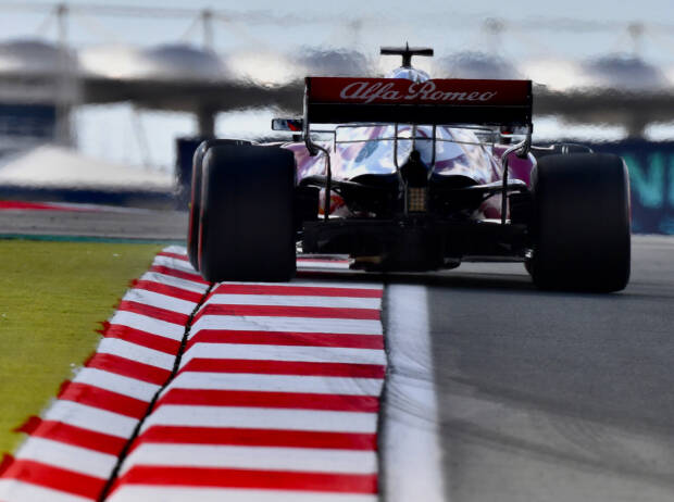 Kimi Räikkönen (Alfa Romeo) im Training zum Formel-1-Rennen in Istanbuls 2021