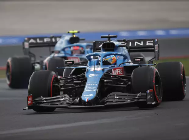 Foto zur News: Esteban Ocon moniert mangelnde Konstanz auf seiner Seite der Alpine-Box