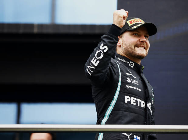 Valtteri Bottas (Mercedes) gewinnt beim Formel-1-Rennen von Istanbul 2021
