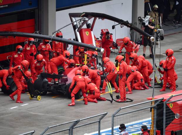 Foto zur News: Carlos Sainz: Ist P8 ein Erfolg für Ferrari - oder ärgerlich?