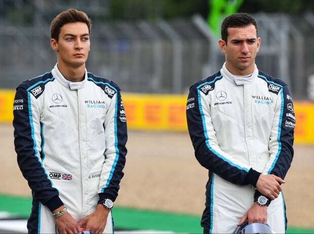 George Russell, Nicholas Latifi George Russell, Nicholas Latifi