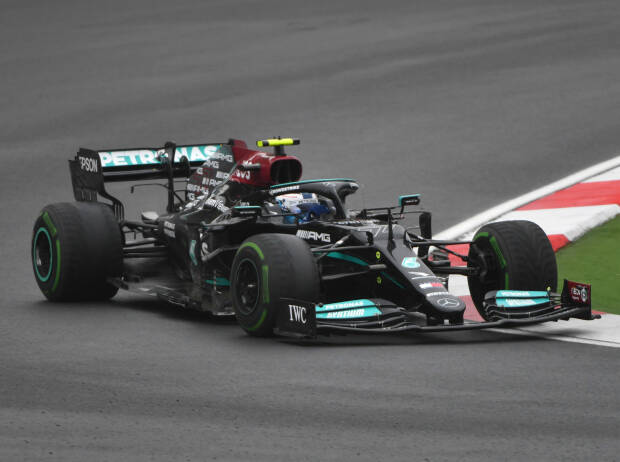 Valtteri Bottas (Mercedes W12) beim Formel-1-Rennen in Istanbul 2021