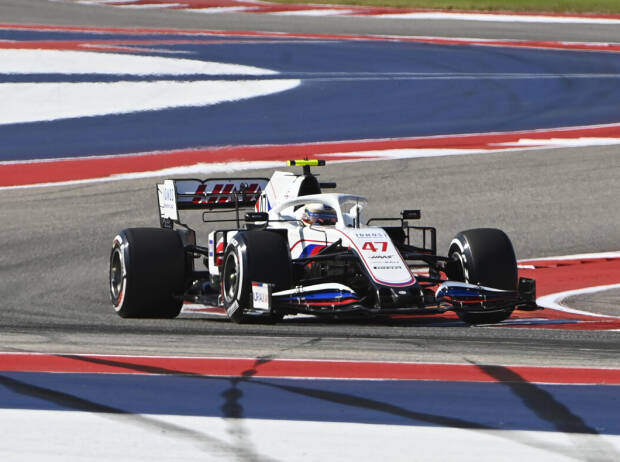 Mick Schumacher (Haas VF-21) im Freien Training zum Formel-1-Rennen in Austin 2021