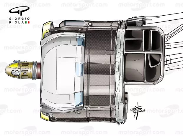 Foto zur News: Formel-1-Technik: Die Evolution der Bremsbelüftung 2003-2021