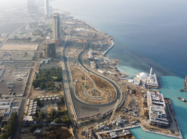 Jeddah Street Circuit in Dschidda, Saudi-Arabien Jeddah Street Circuit in Dschidda, Saudi-Arabien